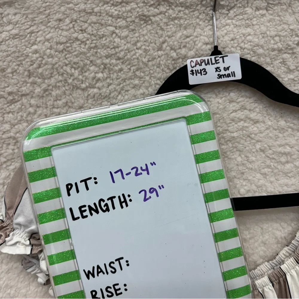 CAPULET Gracie Mini Striped Dress Size Medium Rent the Runway RTR $143 msrp - Picture 10 of 11